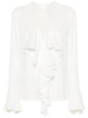 Givenchy Silk Ruffled Blouse