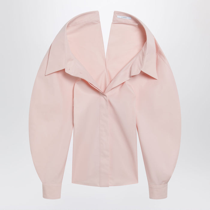 Givenchy Pink Cut-Out Poplin Shirt
