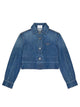 Givenchy Shirt In Medium Blue Denim