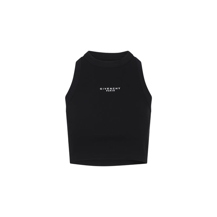 Givenchy Givenchy Paris Cropped Tank Top