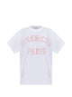 Givenchy T-Shirt In Cotton With Givenchy Paris Embroidery