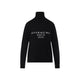Givenchy Black Wool High Neck Sweater