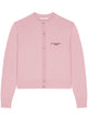 Givenchy Pink & Purple Wool Cardigan