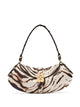 Ganni B-Kat Zebra-Print Shoulder Bag