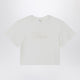 Chloé White T-Shirt With Embroidered Logo