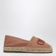 Chloé Pink Espadrilles With Logo Embroidery