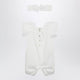 Chloé White Cotton Romper With Matching Headband