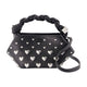 Ganni Bou Mini Hearts Purse - - Synthetic - Black