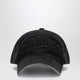 Acne Studios Black Baseball Cap With Embroidered Logo