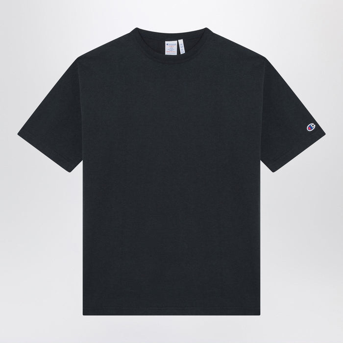 Champion Navy Blue Cotton Crew-Neck T-Shirt