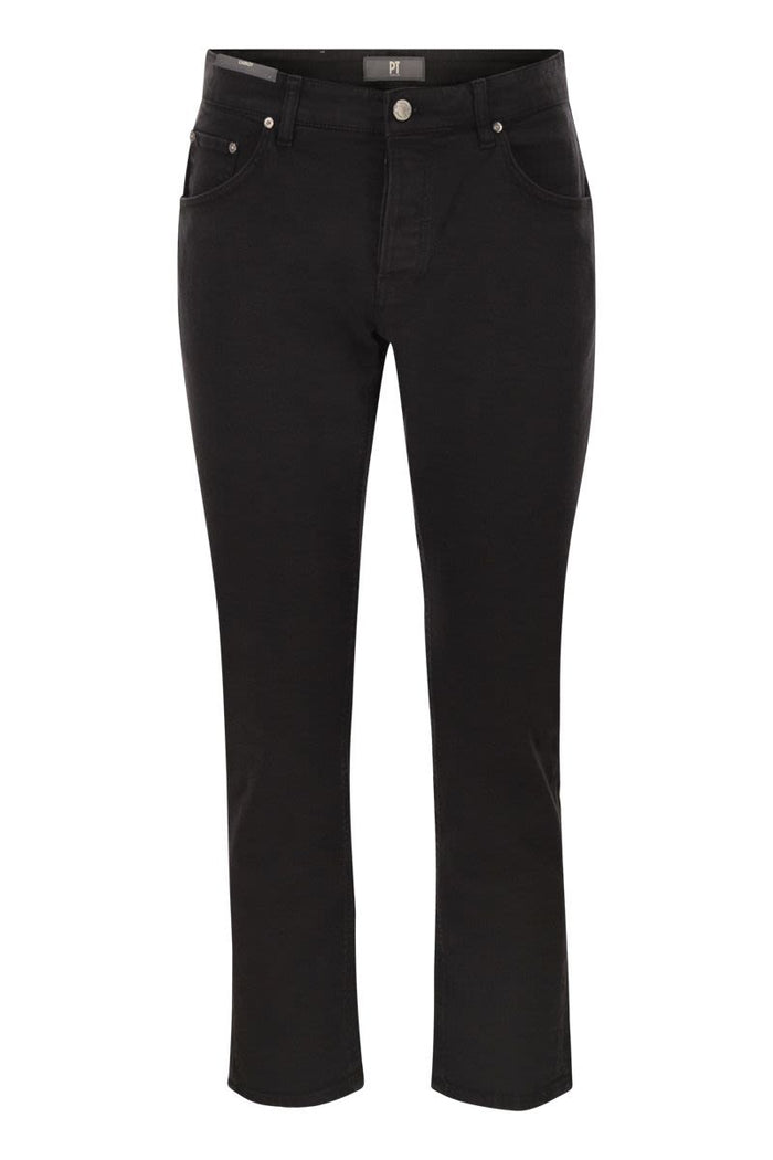 Pt Torino Rebel - Carrot Fit Denim Trousers