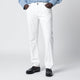 Pt01 White Reggae Tapered Trousers