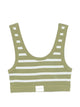 Closed Cotton Bralette Bra