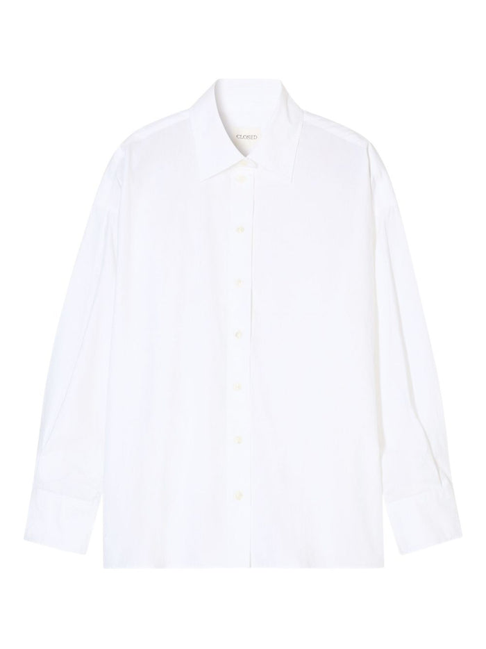 Closed Linen Cape Shirt
