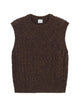 Closed Crew Neck Sleeveless