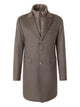 Herno Beige Wool Polyamide Cashmere Coat