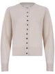 Isabel Marant White Merino Wool Cashmere Cardigan