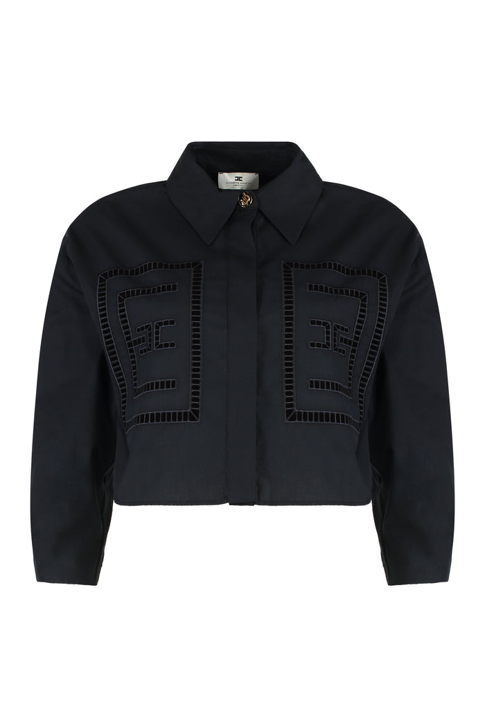 Elisabetta Franchi Cotton Poplin Shirt