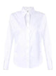 Elisabetta Franchi White Cotton Shirt