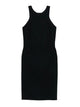 Patrizia Pepe Black Polyamide Elastan Dress