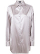 Tom Ford Stretch Silk Satin Relaxed Fit Shirt