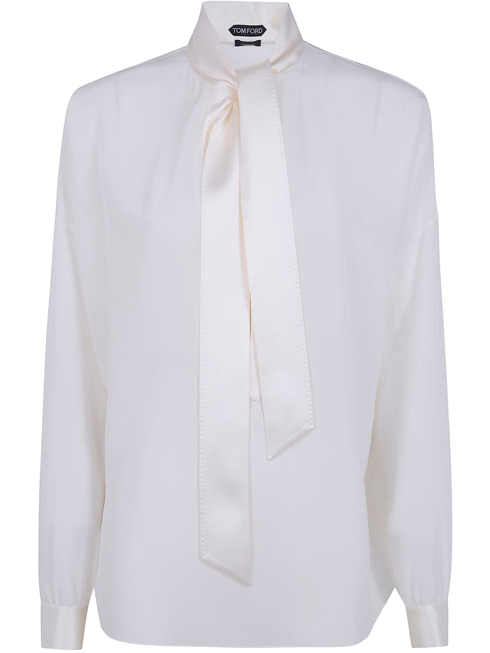 Tom Ford Tom Ford Silk Lavallière Blouse