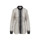 Tom Ford Nude Beige Flock Polka Dot Shirt
