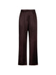 Liu Jo Chocolate Black Cotton Trousers