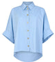 Liu Jo Sky Blue Classic Collar Shirt