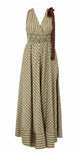 Liu Jo Green Tobacco Silk Dress