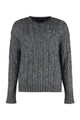 S Max Mara Cabaret Cotton Blend Crew-Neck Sweater