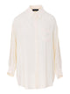Fabiana Filippi White Shirt With Frontal Buttons Closure
