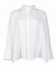Fabiana Filippi White Classic Collar Linen Shirt