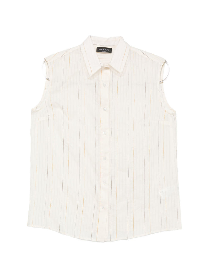 Fabiana Filippi Cotton Silk Viscose Polyamide Shirt