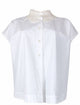 Fabiana Filippi White Lace Embellished Cotton Jacket