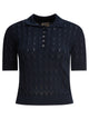 Rakki Blue Cotton Polo Shirt