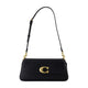 Coach Jet Shoulder Bag - - Leather - Black