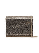 Jimmy Choo Chunky Glitter Champagne Acrylic Material Tote Bag