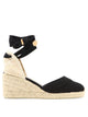 Castañer Black Cotton Espadrilles
