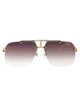 Carrera Gold Ivory Metal Sunglasses