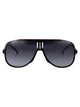 Carrera Black Red Metal Sunglasses