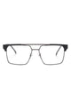 Carrera Ruthenium Black Stainless Steel Glasses