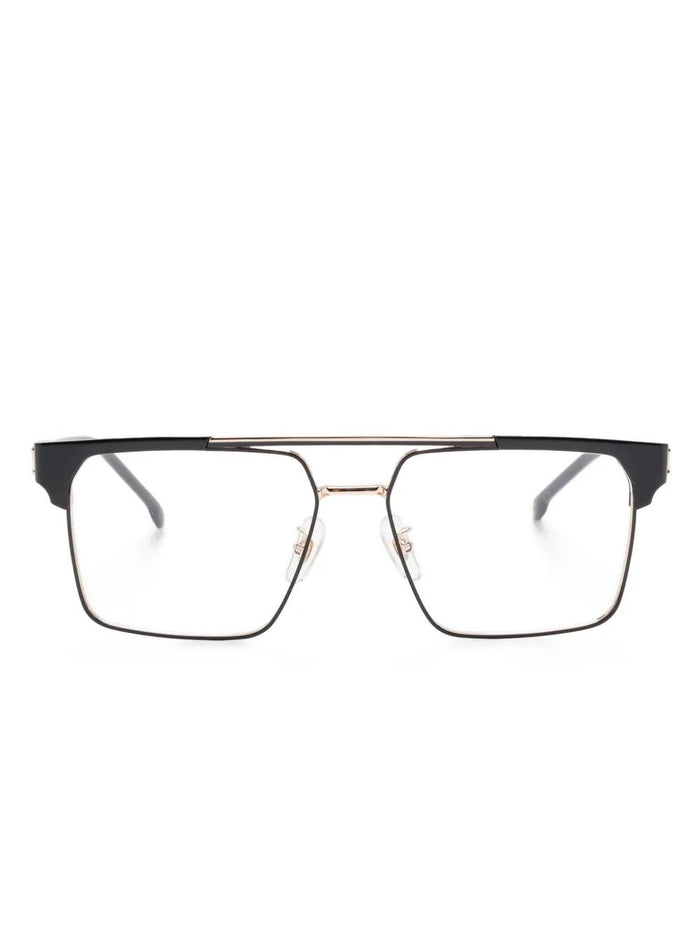 Carrera Gold Black_ Stainless Steel Glasses