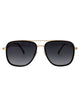 Carrera Black Stainless Steel Sunglasses