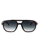 Carrera Havana Gold Acetate Sunglasses