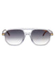Carrera Grey Gold Acetate Sunglasses