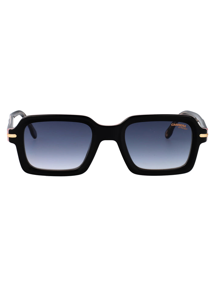 Carrera Black Gold Acetate Sunglasses