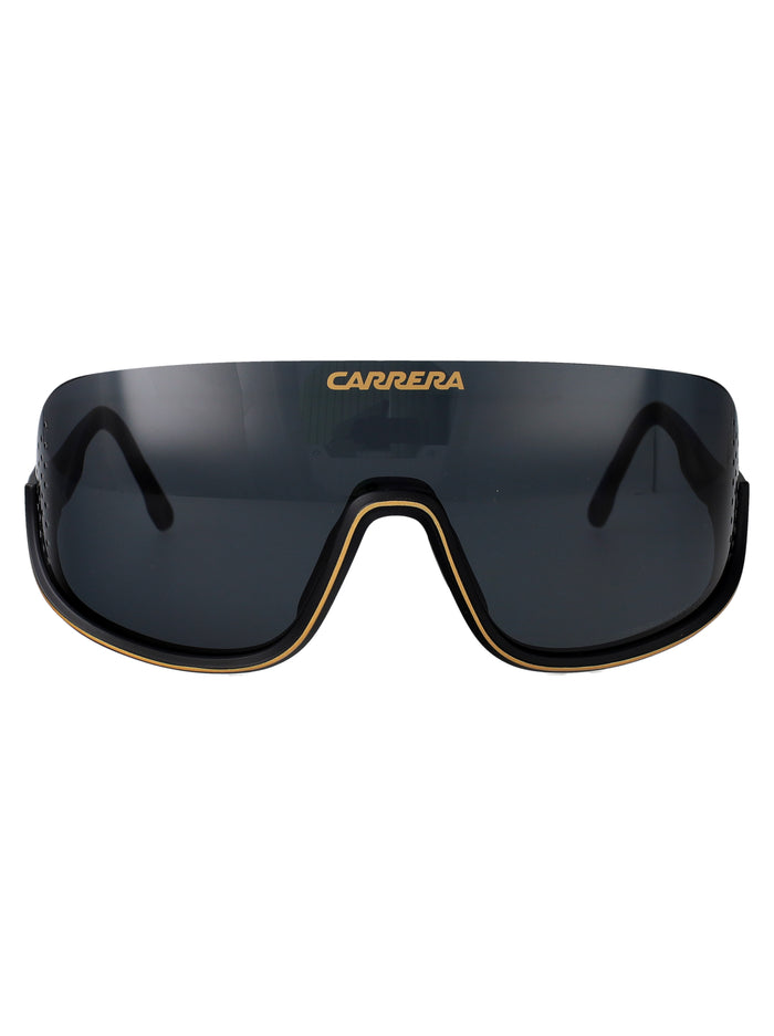 Carrera Matte Black Polyamide Inj-Gril. Sunglasses