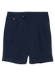 Pt01 Pleated Seersucker Cotton Shorts