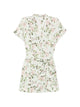 Alice + Olivia Lucy Printed Playsuit